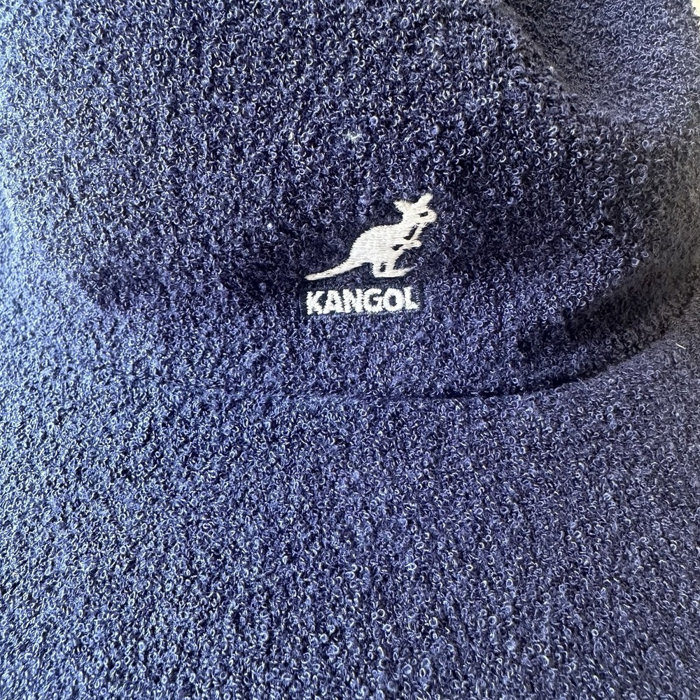 Kangol Kids Bermuda Navy Spacecap Kids Size Medium - Picture 2 of 6